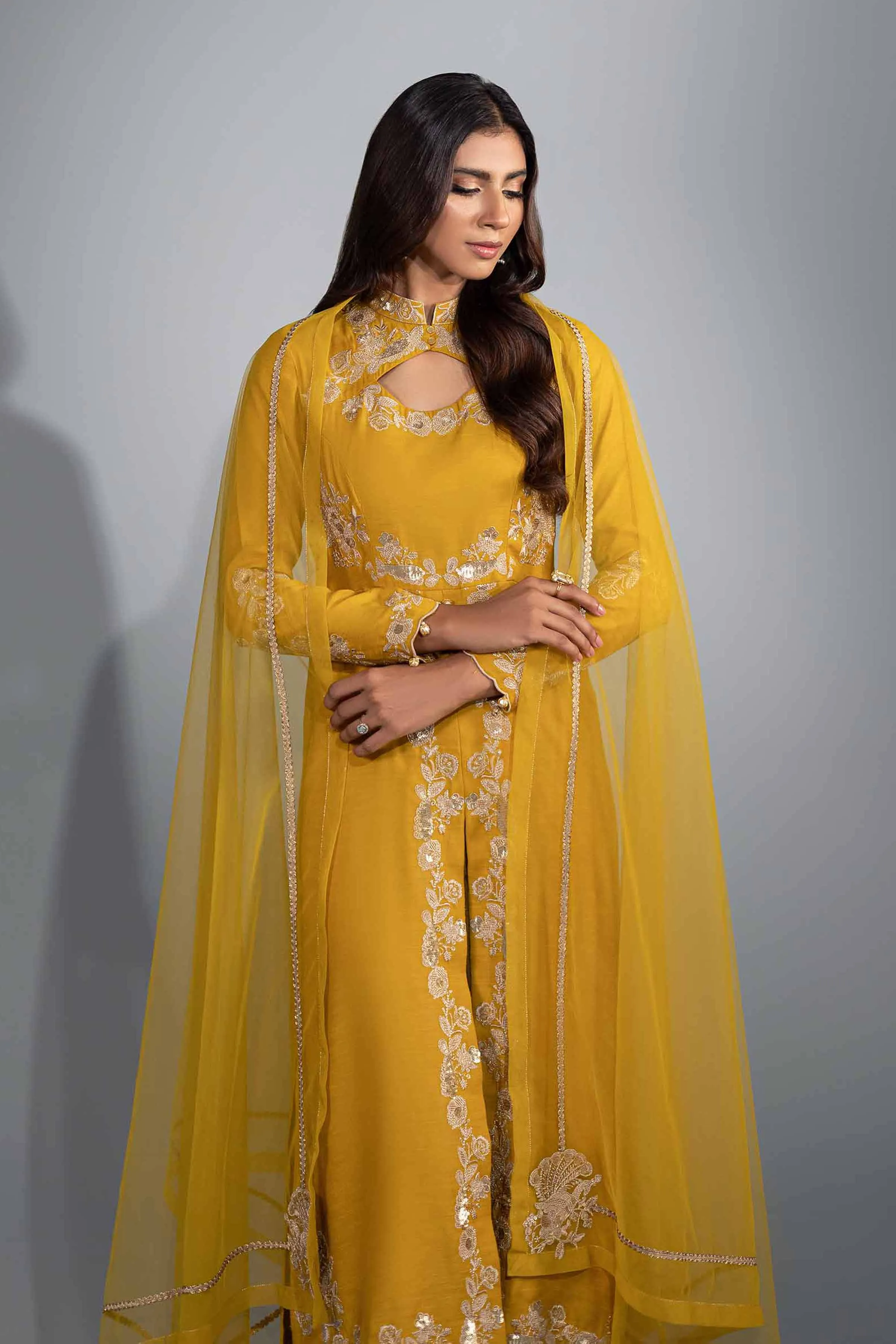 3 Piece - Embroidered Suit - KFW24-53