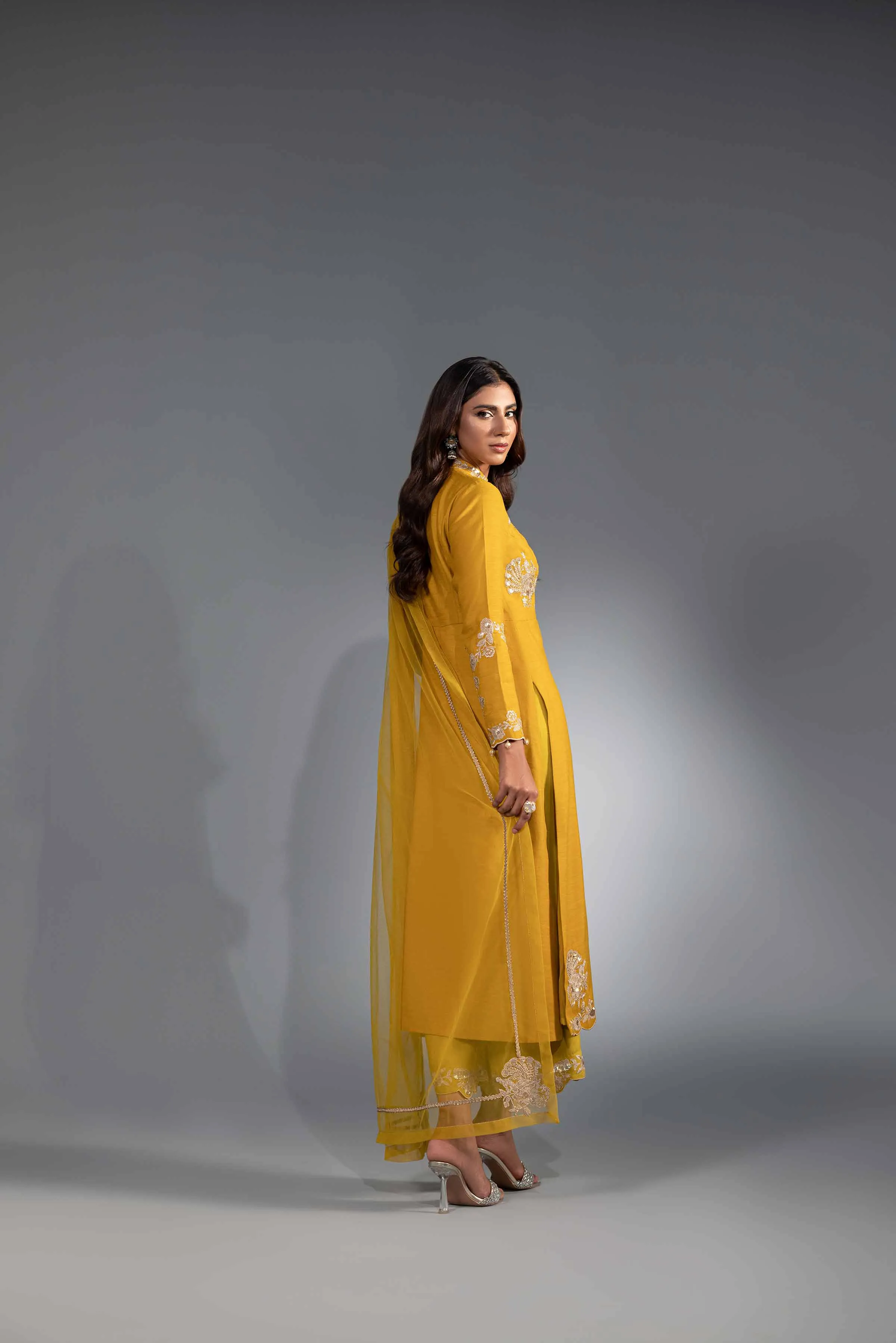 3 Piece - Embroidered Suit - KFW24-53