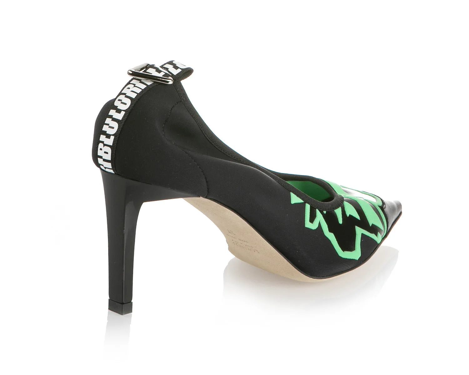 6940 Loriblu Shoes / Black - Green