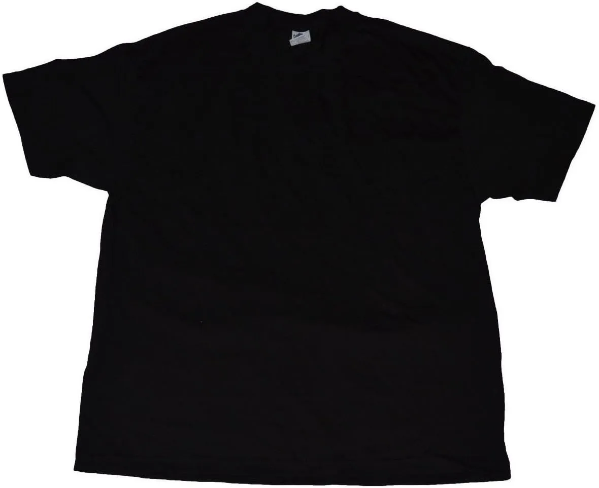 AAA Alstyle Men's Solid Plain Tshirt Pack of 6 T Shirts Large