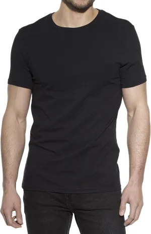 Bread & Boxers 2-Pack Crew-Neck T-Shirt Black S