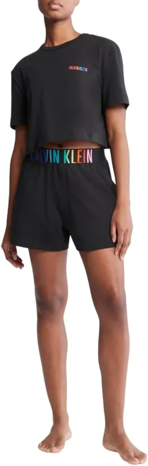 Calvin Klein womens Intense Power Pride Lounge Sleep Shorts