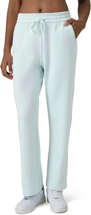 Colorfulkoala Women's High Waisted Soft Drawstring Modal Sweatpants Wide Leg Casual Lounge Pants with Pockets