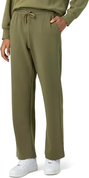 Colorfulkoala Women's High Waisted Soft Drawstring Modal Sweatpants Wide Leg Casual Lounge Pants with Pockets