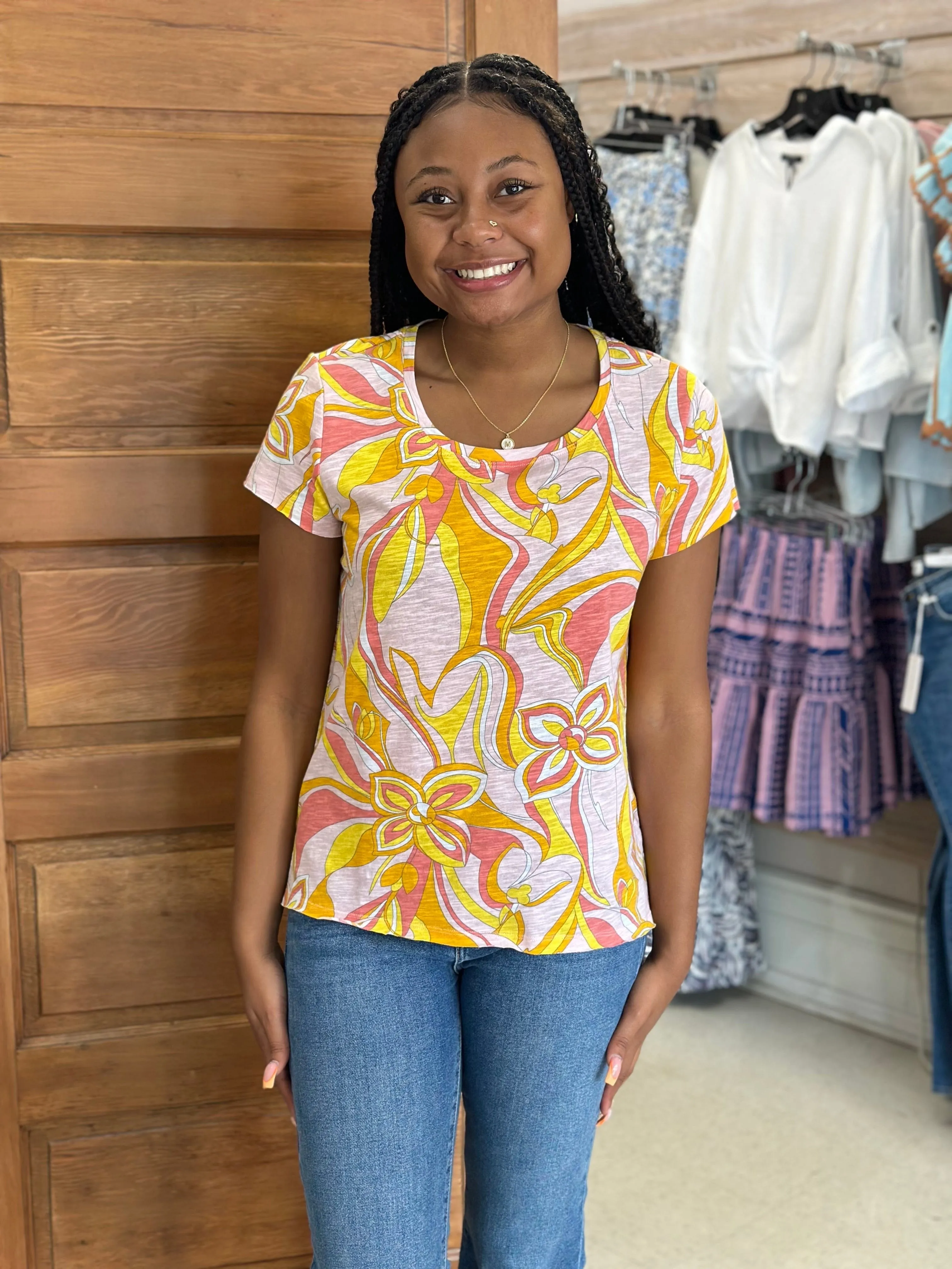 Cotton Slub Sorbet Tee