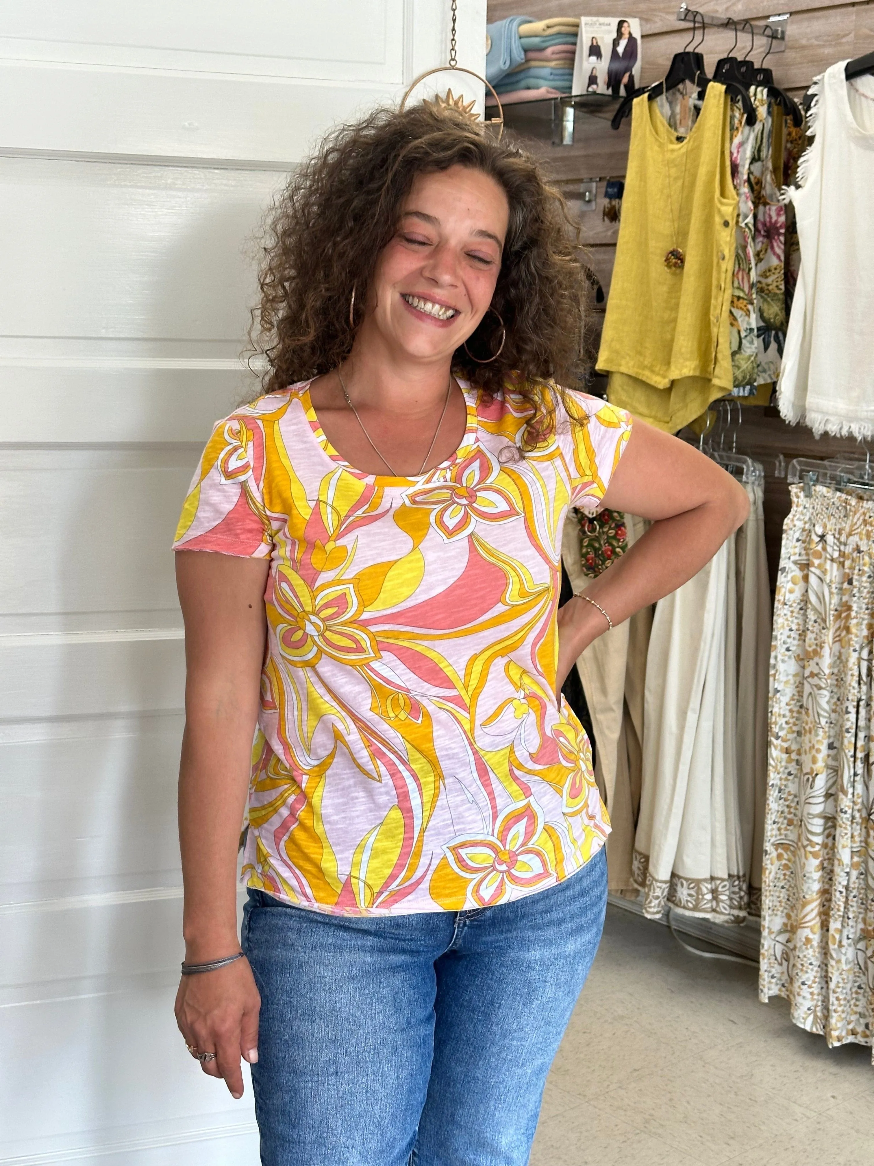 Cotton Slub Sorbet Tee