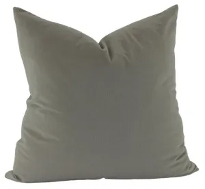 Cushion Velvet Feather Filled Mushroom