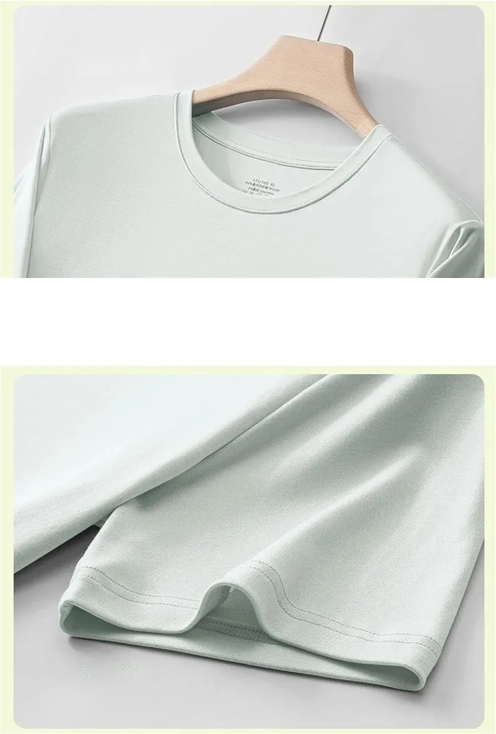 DBFBDTU Mens T-Shirts Shirt Solid Color Round Neck Short Sleeve T-Shirt Quick Dry Soft Mens T-Shirts