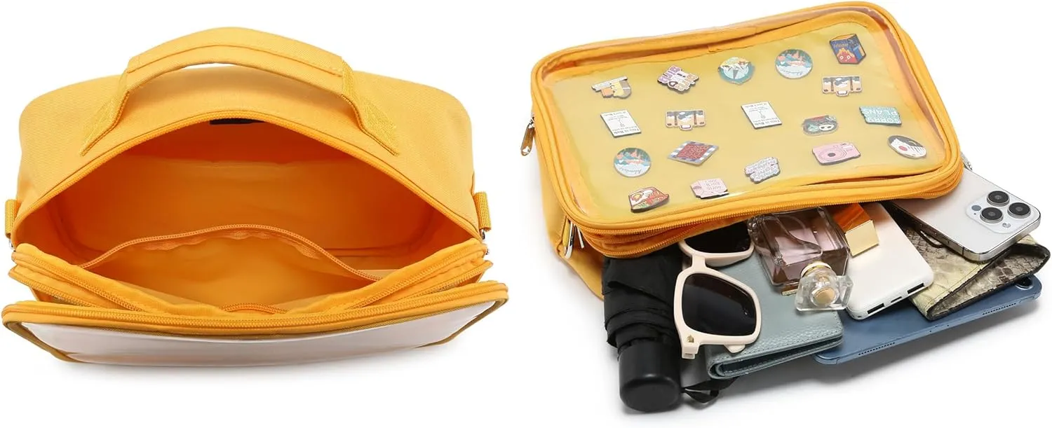Dopamine Color Ita Bag Backpack Satchel Oxford Crossbody Messenger Shoulder Bag