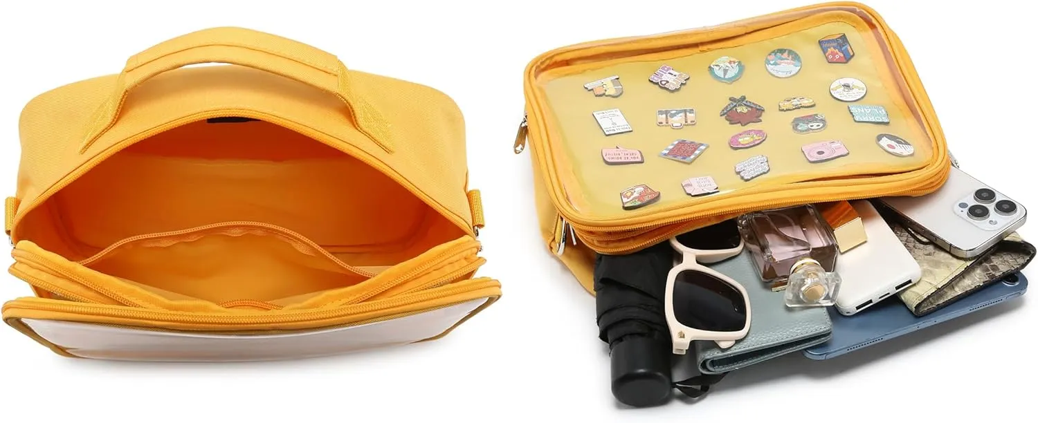 Dopamine Color Ita Bag Backpack Satchel Oxford Crossbody Messenger Shoulder Bag