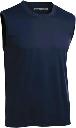 DRIEQUIP Mens Sleeveless Moisture Wicking Muscle T-Shirts. XS-4XL