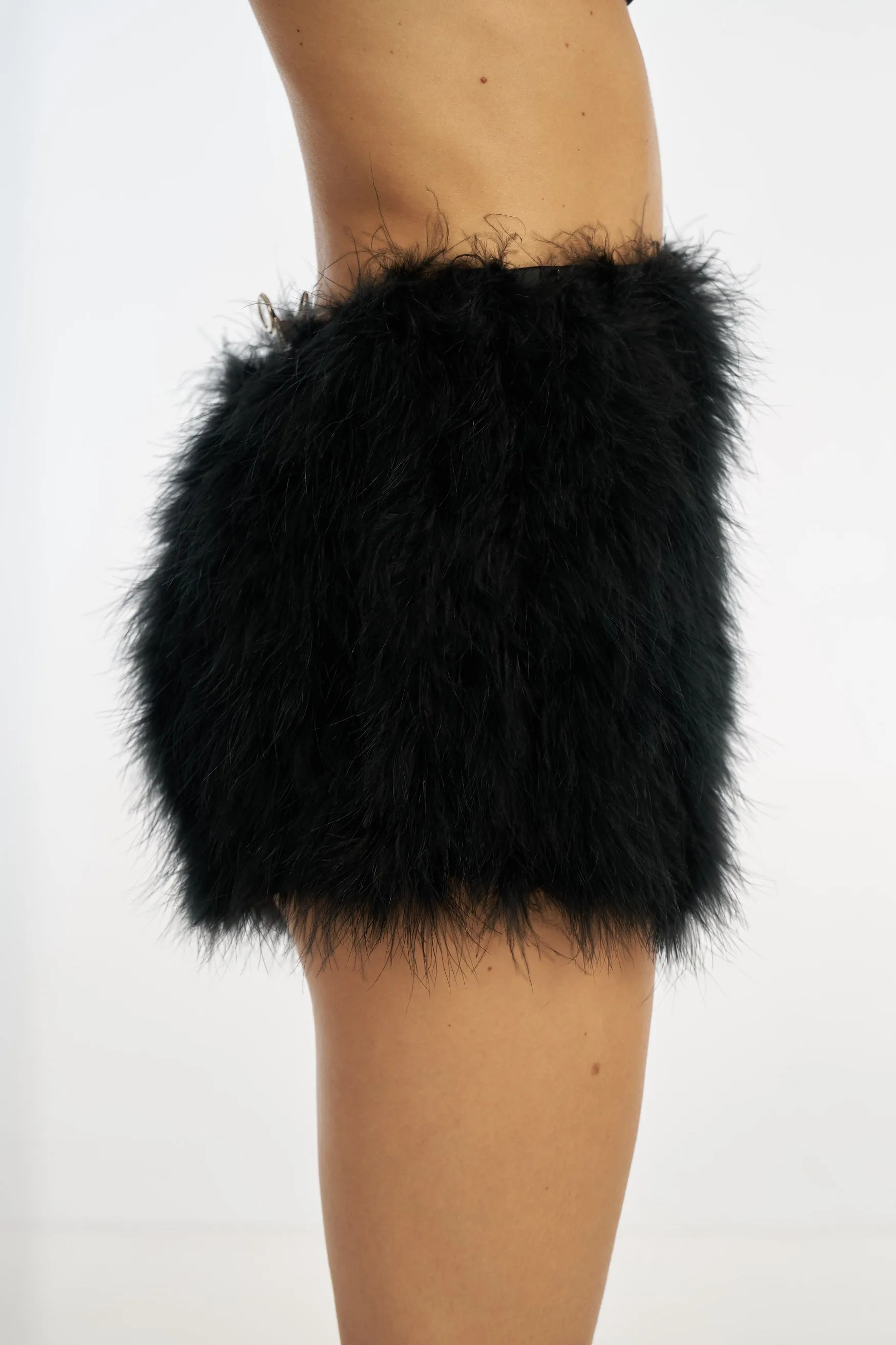 Feather Hot Short - Black