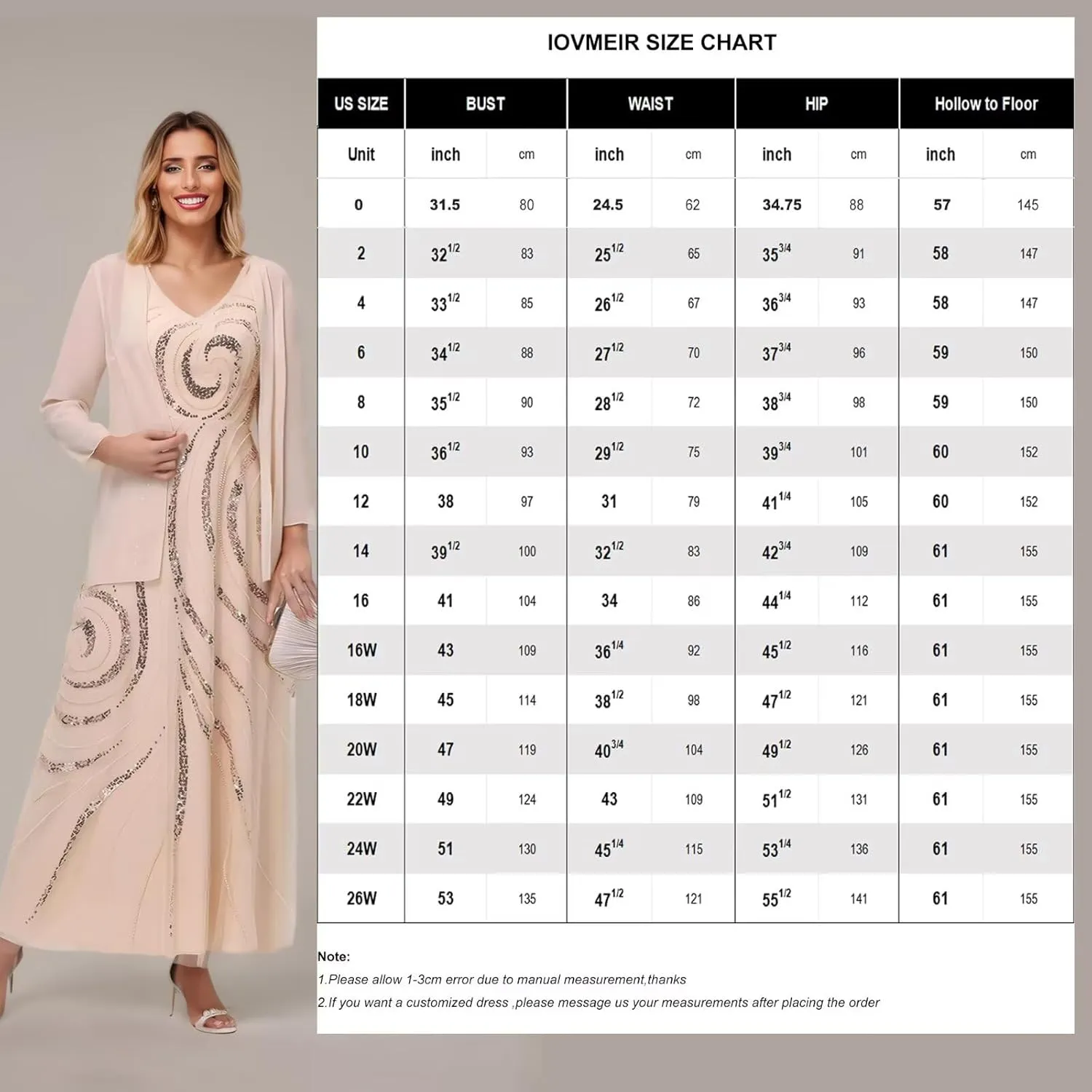 Floral Sequin Mother of The Bride Dresses with Jacket Long Sleeves Chiffon 2 Piece Dressy Women Formal Evening Dress