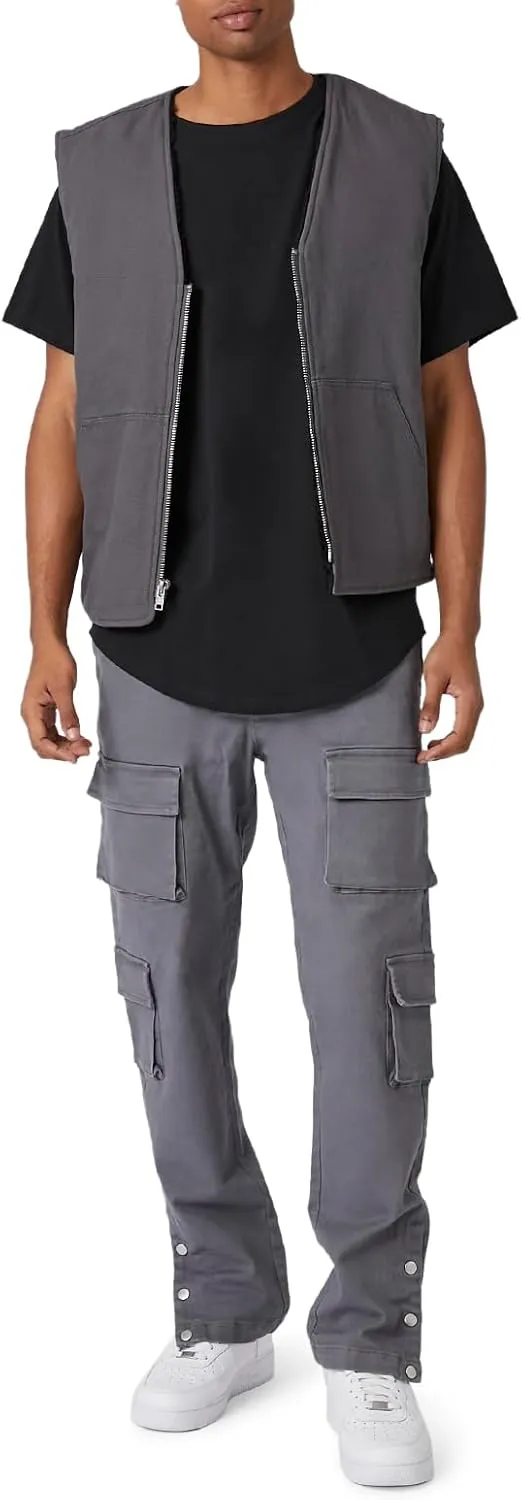 Forever 21 Men's Faux Shearling Zip-up Vest