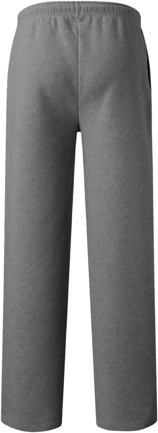 FZVYD Men's Sweatpants Athletic Lounge Pants Elastic Waist Drawstring Casual Joggers Relaxed Tapered Trousers with Pockets