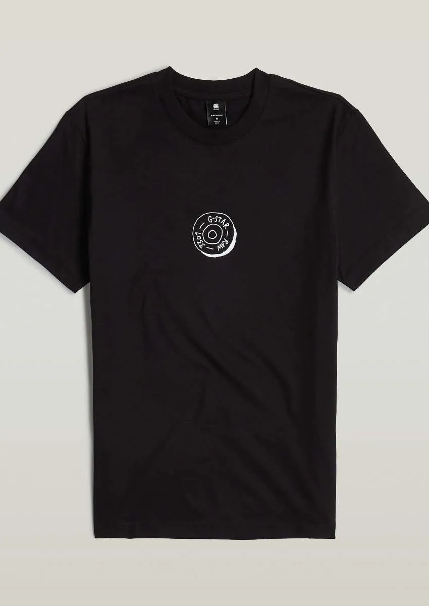 G-STAR Men's Button Illustration R T T-Shirt
