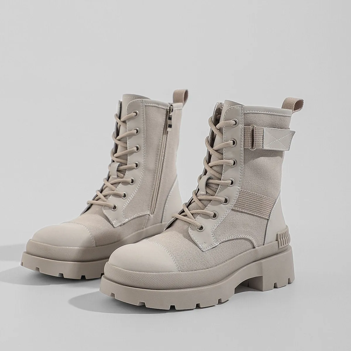 High-top Tooling Martin Boots Vintage Lace-up Martin Boots