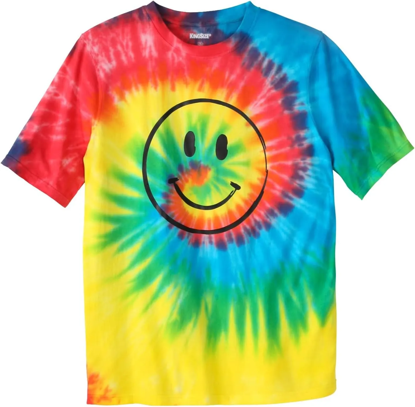 KingSize Men's Big & Tall Tall Tie-Dye Graphic Tee