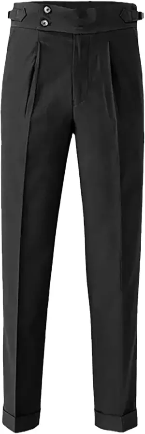 Mens Chinos Pants Fashion Formal Slim Fit Skinny Dress Pants Lightweight Slacks Formal Dress Trousers