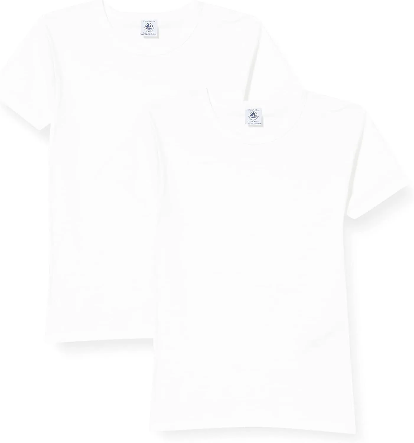 PETIT BATEAU Boys 2 Pack T-Shirts Sizes 2-18