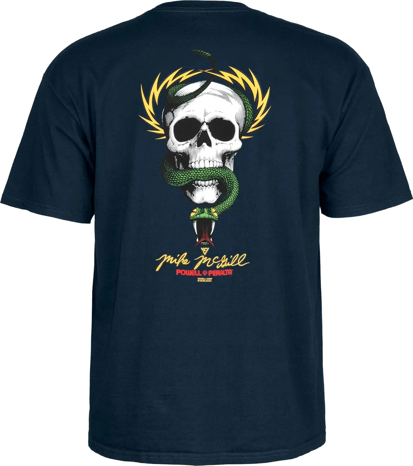Powell Peralta Mike McGill Skull & Snake T-Shirts