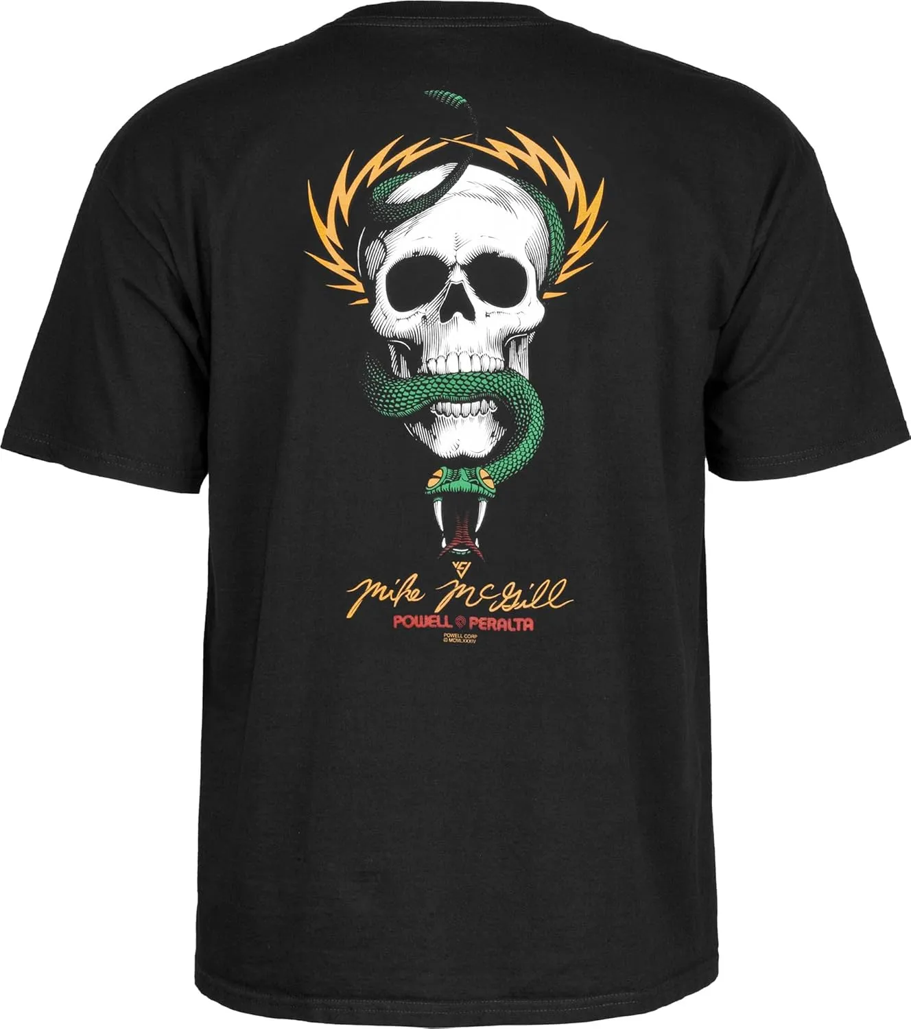 Powell Peralta Mike McGill Skull & Snake T-Shirts