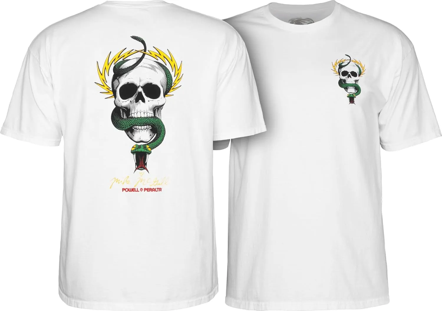 Powell Peralta Mike McGill Skull & Snake T-Shirts