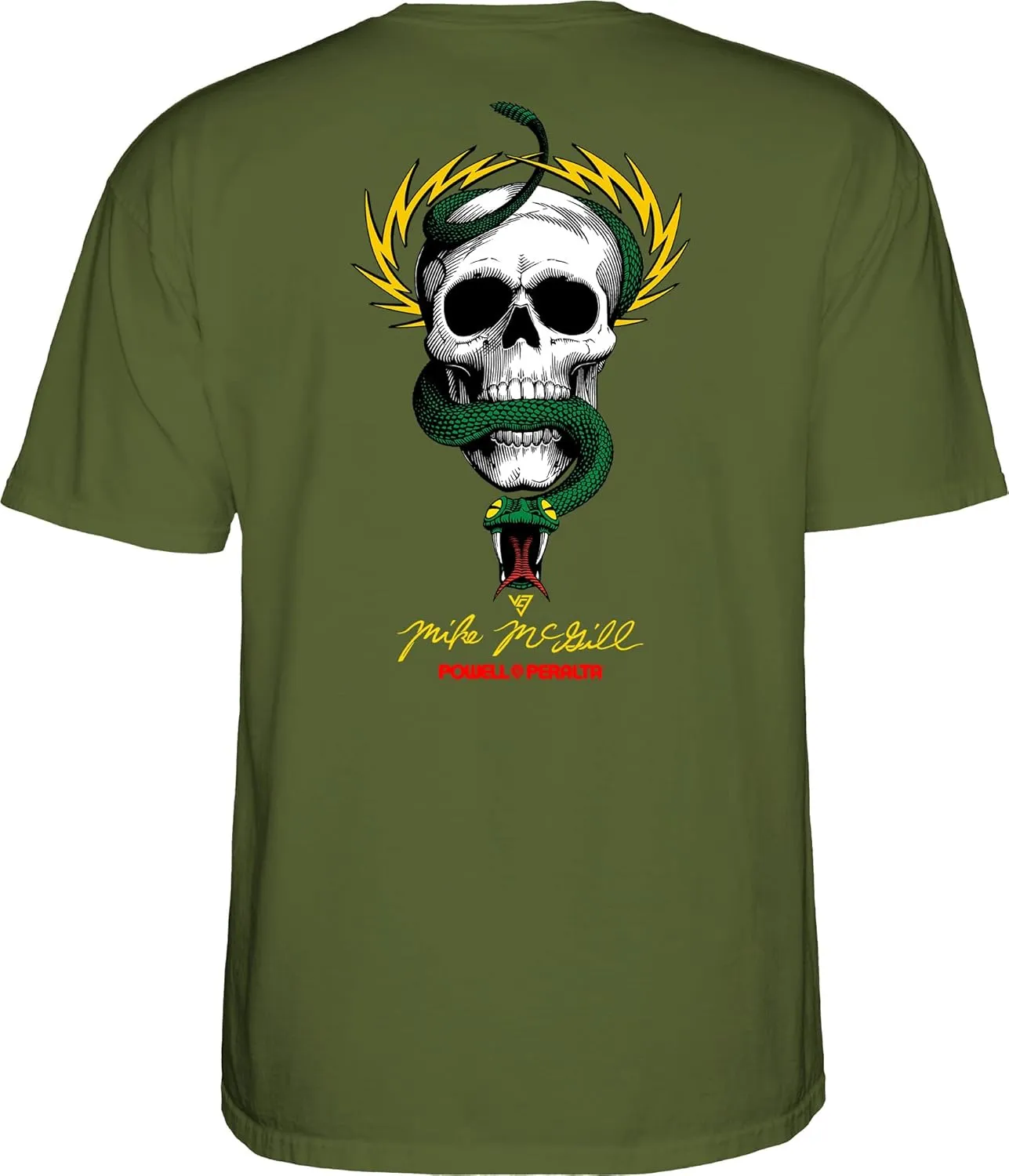 Powell Peralta Mike McGill Skull & Snake T-Shirts