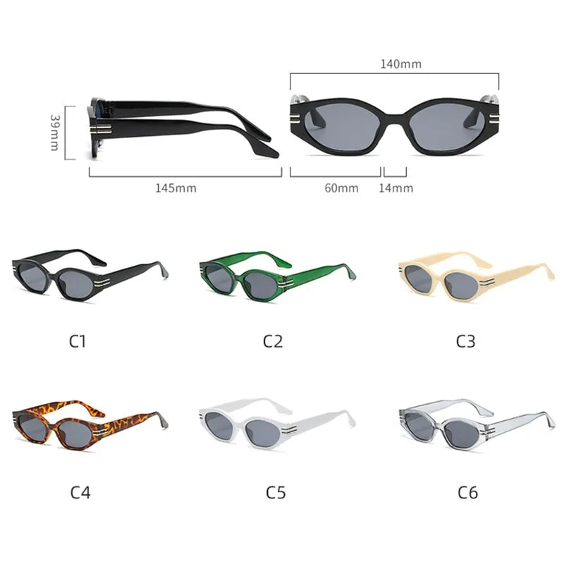 Retro Leopard Sunglasses