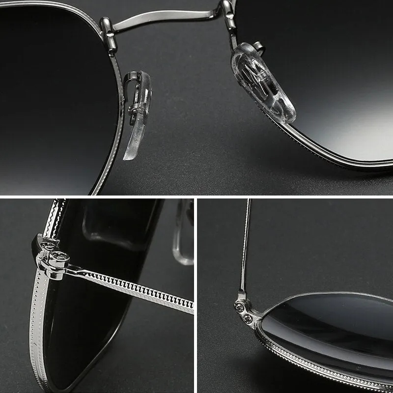 Retro Polygon Sunglasses Women/Men