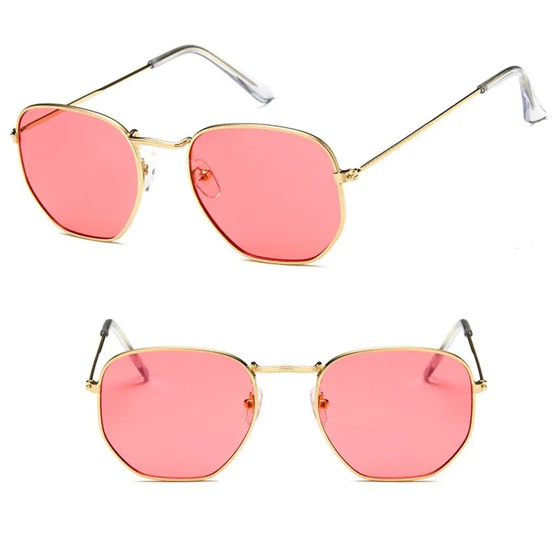 Retro Polygon Sunglasses Women/Men