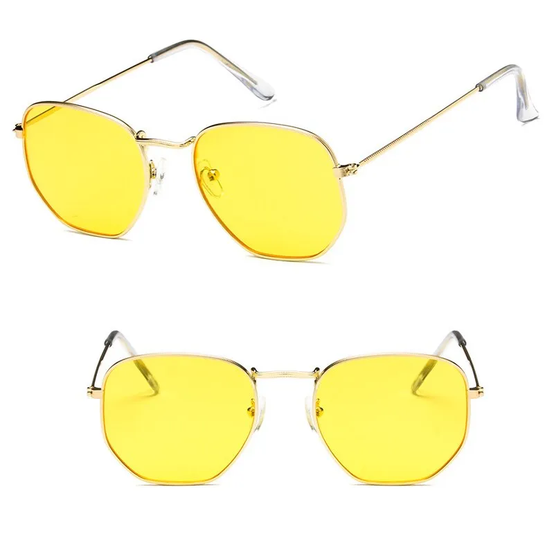 Retro Polygon Sunglasses Women/Men