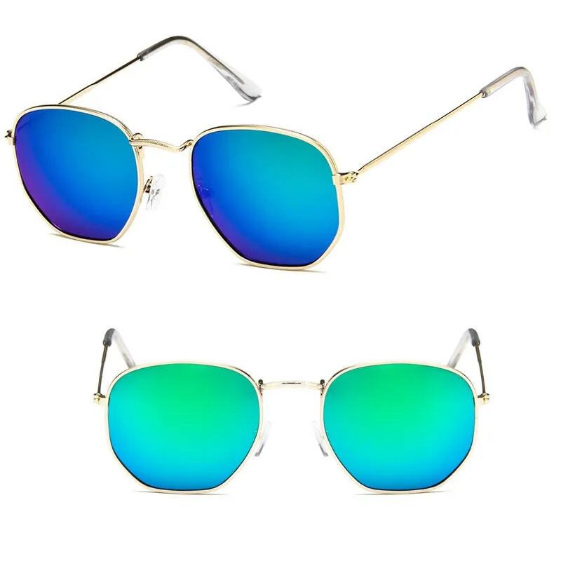 Retro Polygon Sunglasses Women/Men