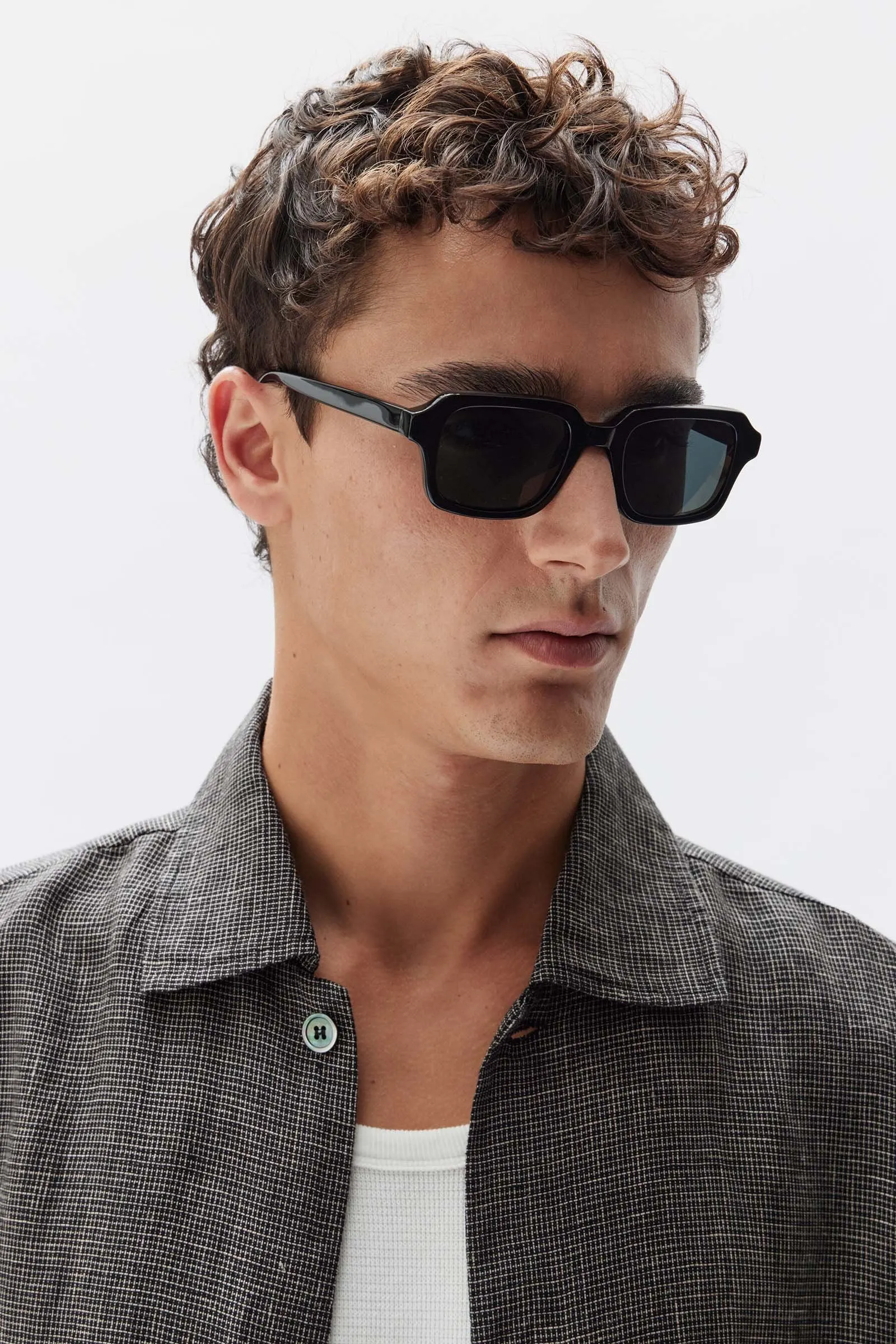 Retro Square Frame Sunglasses