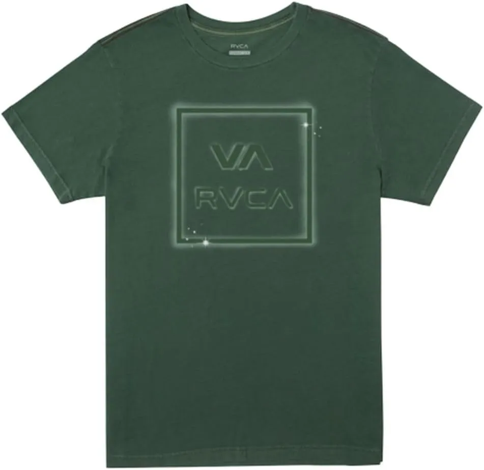 RVCA Men's Red Stitch Short Sleeve Graphic T-Shirts