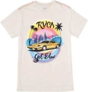 RVCA Men's Red Stitch Short Sleeve Graphic T-Shirts