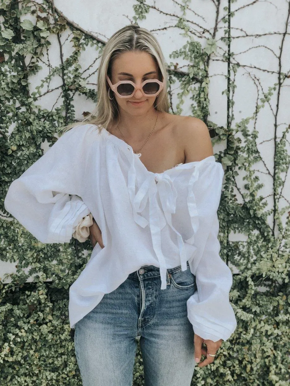 Sammie Smock - Sand Linen