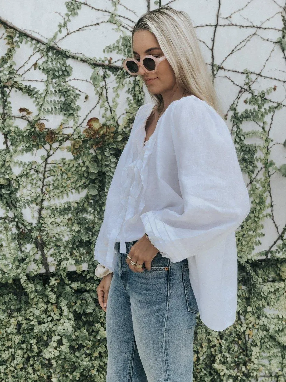 Sammie Smock - Sand Linen
