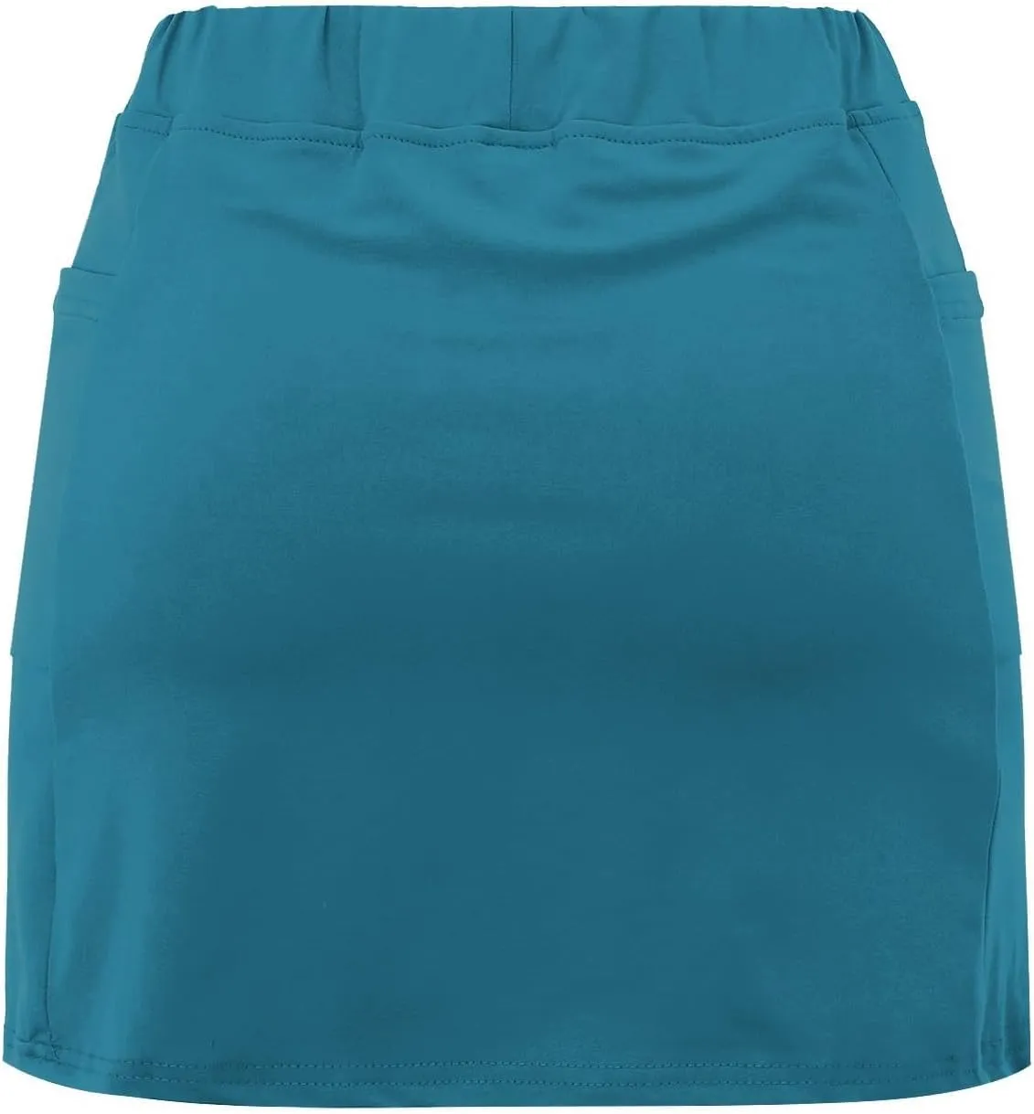 Skorts for Woman Athletic Yoga Culottes Tummy Control High Waist Shorts Running Gym Workout Skirt with Pockets
