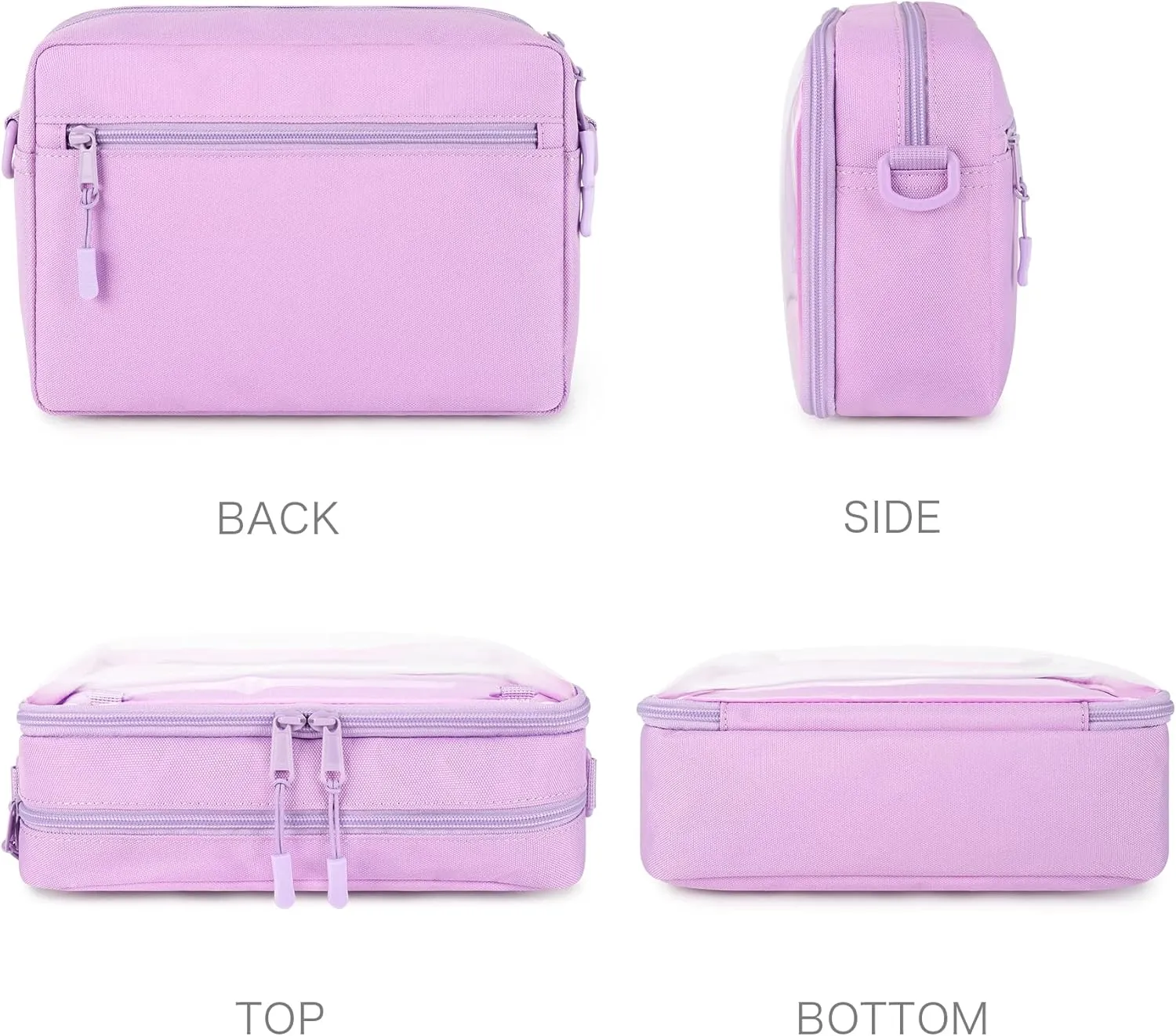 STEAMEDBUN Ita Bag Crossbody Small Ita Purse Pin Display Bag with Insert