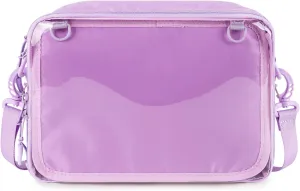 STEAMEDBUN Ita Bag Crossbody Small Ita Purse Pin Display Bag with Insert