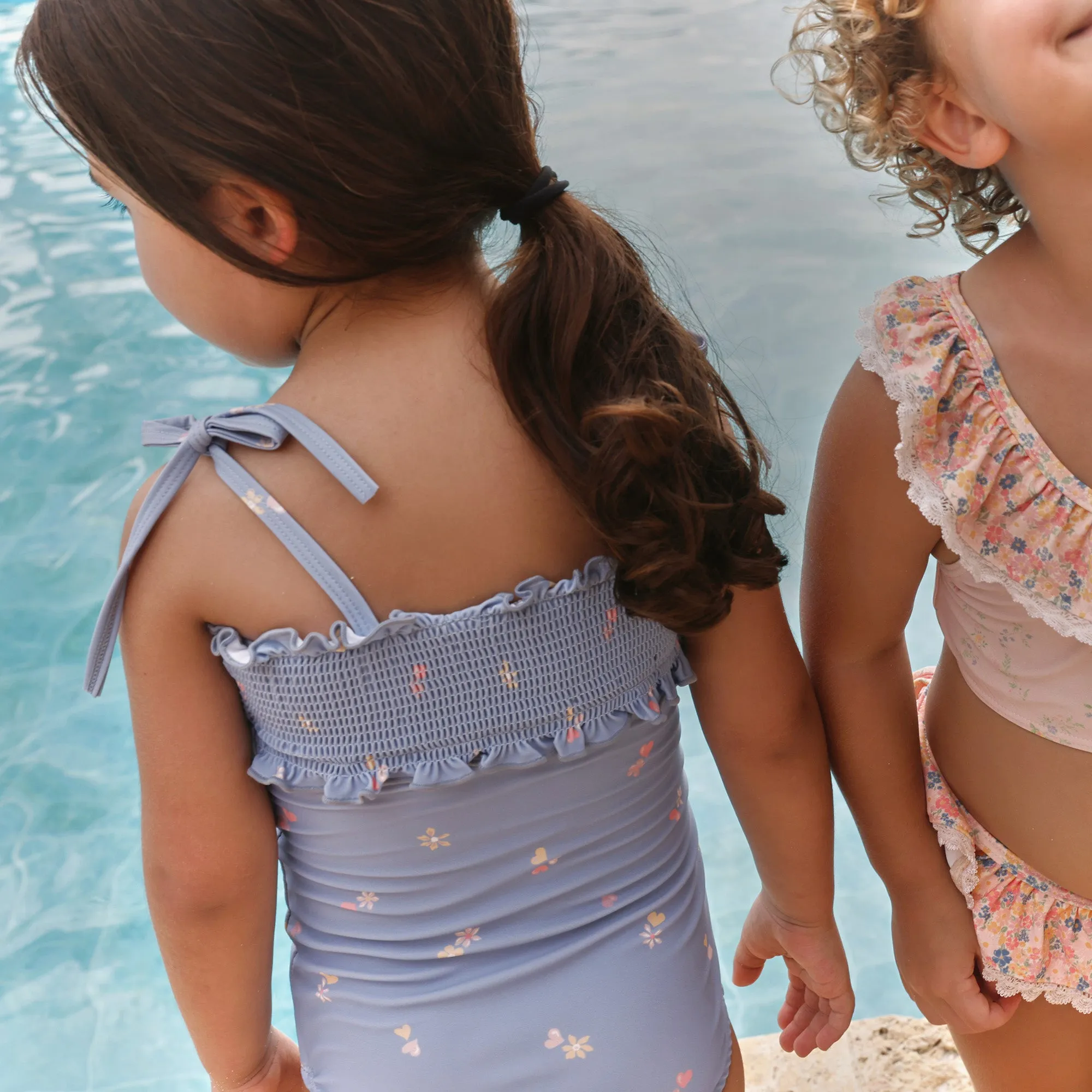 Swimsuit Selma - morning sky hearts