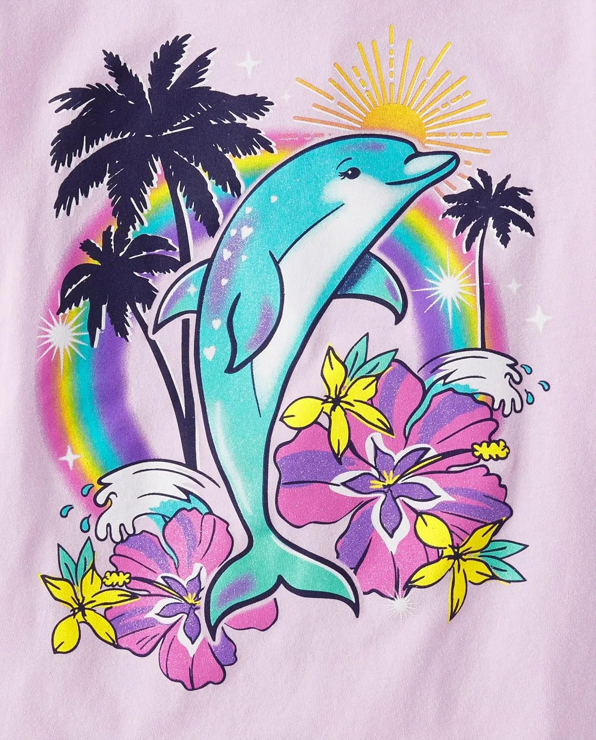 The Children's Place Girls' Animal Short Sleeve Graphic T-Shirts, Multipack