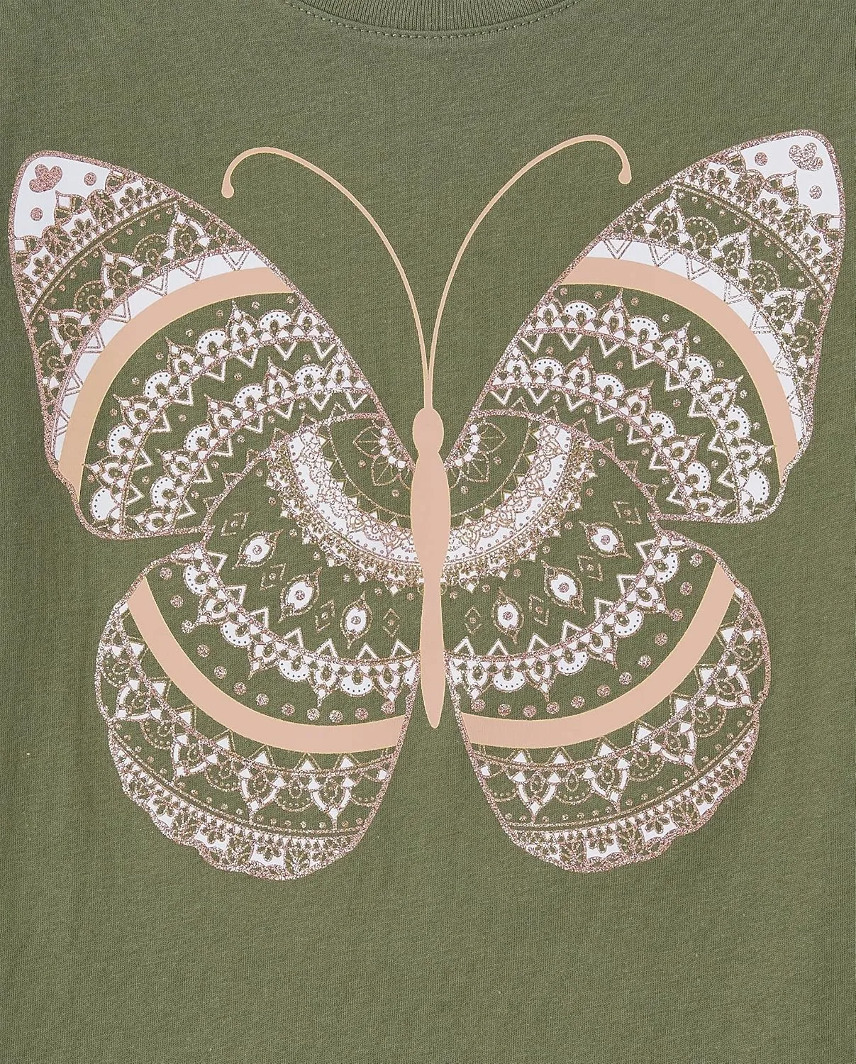 The Children's Place Girls' Butterfly Short Sleeve Graphic T-Shirts, Multipack