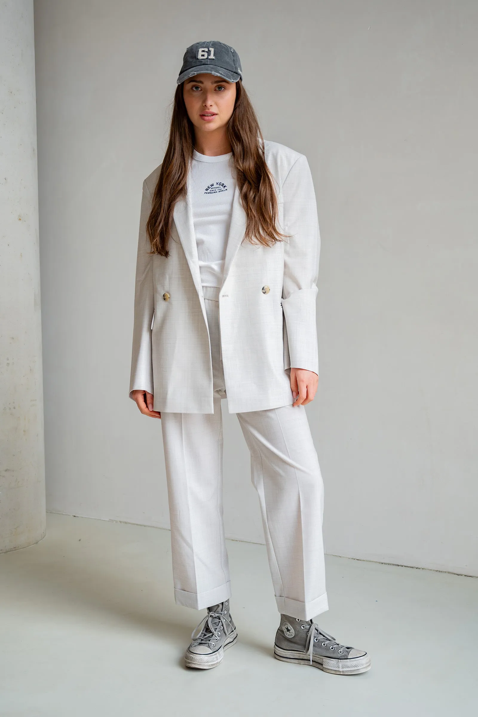 TROUSERS (S25N1576) SAND