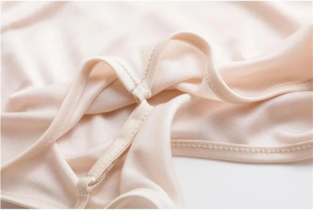 Women Silk Camisoles Solid Color Spaghetti Strap Tank Tops Spring Summer Classic Basic Sleeveless Cami