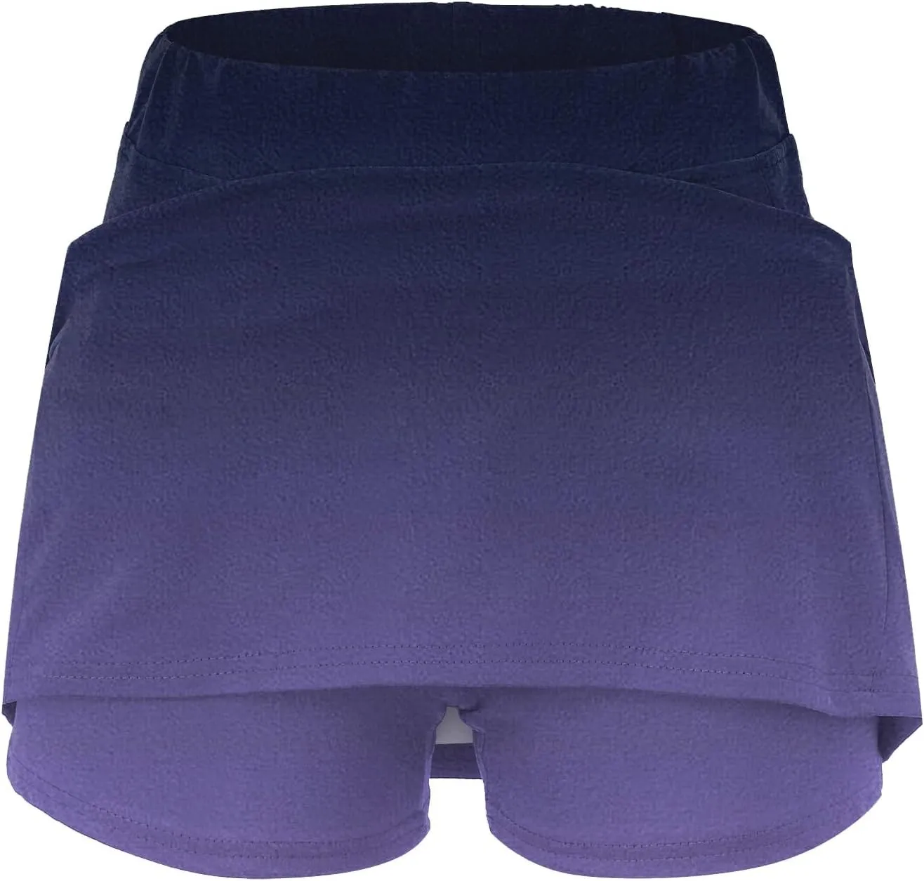 Women's 2 in 1 Running Shorts High Waisted Golf Skirts A Line Tennis Athletic Casual Skort with Inner Shorts Pockets