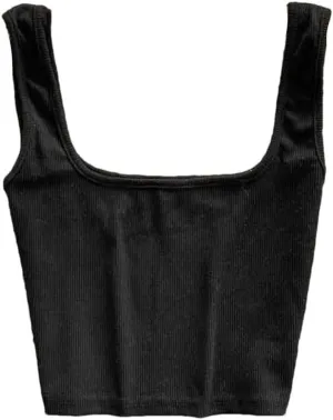 Women's Backless Y2k Slim Fit Solid Color Short Sleeveless Camisole