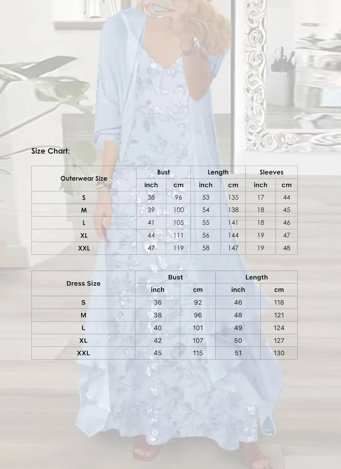 Women's Casual 2 Piece Set 2025 Flowy Summer Outfits Floral Print Maxi Dress with Jacket Loose Irregular Hem Dresses