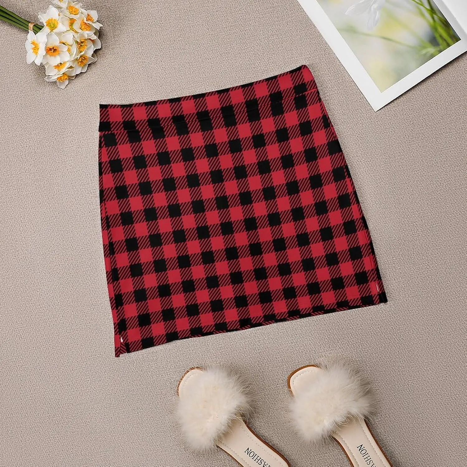 Women's Skorts Skirts A-line Short Trouser Skirt Casual Light Proof Trouser Skirt with Pocket Skirt S-4XL